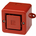 A100DC24R AlertAlarm оповещатель звуковой, красный корпус, 104 dB, 10-60V DC