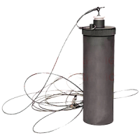 ПЭ-1640 пробоотборник для нефти и масел, объем 1 л (с тросом 5 м) (ЛТ)
