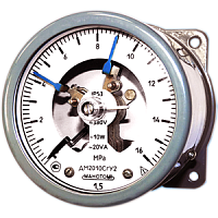 ДМ2010Сг-ОШ-У2-(0-1..100)кгс/см2-кл.т.1,5 манометр сигнализирующий