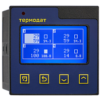 Термодат-17Е6/2УВ/1В/2Т/2Р/1Р/485/4Gb/F регулятор температуры