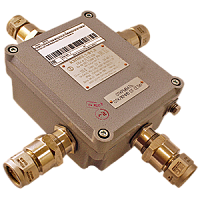 КЗПМ-3.1-25/16-(Л-1БМ-М25)х1(A)-(Л-1БМ-М25)х1(B)-(Л-1БМ-М25)х1(C)-(Л-1БМ-25)х1(D)-1ЕхеIIТ5Gb-В1,5 коробка зажимов взрывозащищенная 