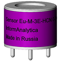 Eu-М-3E-HCN сенсор электрохимический на цианистый водород, 0-3 ppm