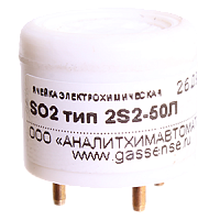 2S2-50Л ячейка электрохимическая на диоксид серы SO2, 0-20ppm