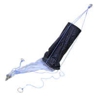 Сеть зоопланктонная Джеди для пресной воды с открытым креплением шнура, d360х1200мм-d500х1500мм, 500мкм, стакан 50мл