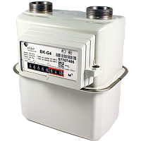 ВК-G4-V1,2-Ду25мм счетчик газа бытовой (Л-Пр)