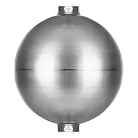 ДУУ\\Поплавок тип II УНКР.305446.009 для датчиков уровня типа ДУУ, Ø122,6х144мм, 12Х18Н10Т
