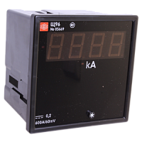 Щ96-600А/60мВ-24ВН-х-х-К-0,2-х прибор щитовой цифровой электроизмерительный