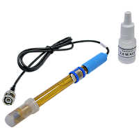 ЭСК-10607/4 pH-электрод стеклянный лабораторный комбинированный в пластмассовом корпусе (0...12pH; pH=4,0; Ei=0мВ)