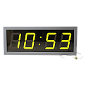 Кварц-2С часы электронные автономные офисные с отображением секунд (зеленая индикация)