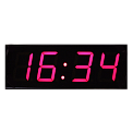 Импульс-NOVA-100-SS-R часы электронные вторичные офисные (красная индикация)