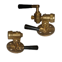 12б2бк устройство запорное указателя уровня (Ду20, Ру16, фланцевое присоединение)