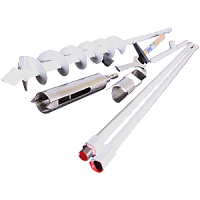 Робур-грунт пробоотборник почвенный (2 штанги, 3 буровых насадки: бур спиральный, для комбинированных почв, для слабосвязанных почв)