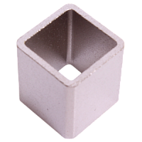 SSQ14x17 переходник полый квадрат на квадрат (14мм х 17мм, высота 15-17мм)