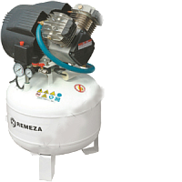СБ-4-24.VS254-REMEZA компрессор поршневой медицинский безмасляный 28 л, 1,8 кВт, 220 В