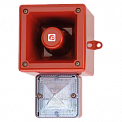 AL105NXAC024R/R AlertAlight сигнализатор светозвуковой с ксеноновой лампой, красный, 112 dB, 24V AC
