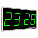 Электроника7-2126СМ4 часы электронные офисные вторичные, 0.5 кд (зеленая индикация)