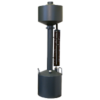 М2Р-10-СШ-0,1% мерник эталонный 2-го разряда из нержавеющей стали с пеногасителем и спецшкалой, верхний слив