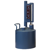 М2Р-2-01-0,1% мерник эталонный 2-го разряда из нержавеющей стали без пеногасителя, верхний слив