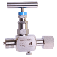 SS-V4-sfМ20х1,5-mМ20х1,5-(внутр. накидная гайка-наруж.)-нерж. клапан игольчатый одновентильный