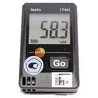 Testo-174H мини-логгер данных влажности и температуры 2-х канальный