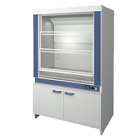 ЛАБ-PRO-ШВЛВЖ-ТО-180.75.225-KG шкаф вытяжной для работы с ЛВЖ