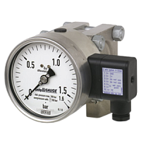 DPGT43HP.100-(0-4)бар/400бар-(4-20мА/2пр.)-снизу-2хG1/2внутр.-кл.т.1,6 манометр дифференциального давления с выходным сигналом