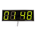 Электроника7-2100СМ4Т часы электронные офисные автономные, 0.5 кд (зеленая индикация), датчик температуры