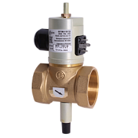 КЗГЭМ-У-50-СД клапан запорный газовый электромагнитный муфтовый