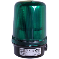 B300LDA230B/G Spectra маяк светодиодный многофункциональный зеленый, 90-230V AC, 16 светодиодов