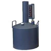 М2Р-10-01-0,1% мерник эталонный 2-го разряда из нержавеющей стали без пеногасителя, верхний слив