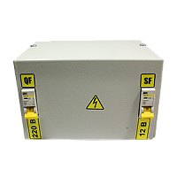 ЯТП-0,25-220/12В-IP30 ящик с понижающим трансформатором (2 авт. выкл.) ИЭК