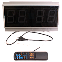Электроника7-276СМ4Т часы электронные офисные автономные, 0.5 кд (зеленая индикация), датчик температуры