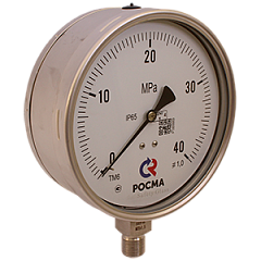 ТМ-621Р.00-(0...16-60)МПа-кл.т.1,0.Б манометр коррозионностойкий в безопасном исполнении ((0-40МПа)-G1/2)