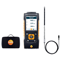 Testo-440 прибор измерения скорости и оценки качества воздуха в помещении с обогреваемой струной