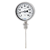 R5502.100/2-(0...+300°С)-120х8мм-снизу-G1/2B-кл.т.1,0 термометр биметаллический 