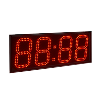 Импульс-418-R часы электронные офисные (красная индикация)