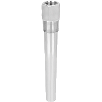 TW15-M-A-1/2NPT-1/2NPT-178мм/50мм-8,5мм-нерж.ст.1.4571 гильза коническая цельная резьбовая