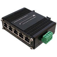 NIS-3200-105PSGB коммутатор промышленный (4 TP/1G PoE 30W + 1 TP/1G, 24-56 VDC Booster, -40...+75°C)