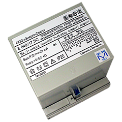 Е849/17ЭС-(пит.100В) преобразователь измерительный активной и реактивной мощности трехфазного тока в выходной сигнал 4-20 мА (0-1А, 0-450В)