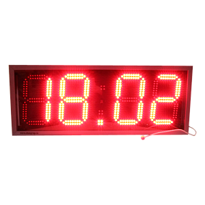 Кварц-4 часы электронные вторичные офисные (зеленая индикация), Изображение №1