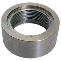 ЮЯИГ.711162.011-01 бобышка из нержавеющей стали 12Х18Н10Т с резьбой М27х1,5