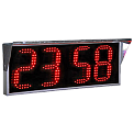 Электроника7-2170С4Т часы электронные уличные автономные, 3.5 кд (красная индикация), датчик температуры, оповещатель ПКИ-1