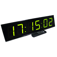 Импульс-NOVA-100-HMS-ETN-NTP-PPoE-B часы электронные вторичные офисные (синяя индикация)