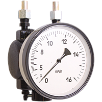 ДСП-160-М1-(Кл.т.-Предельный перепад-Рабочее давление-Предел измерений) дифманометр-расходомер
