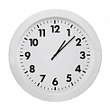 УЧС-500-м часы вторичные стрелочные офисные минутные, круглый белый корпус