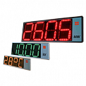 Т44-(вх.сигнал, диапазон измерения, цвет индикации) табло цифровое информационное