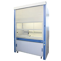 ЛАБ-PRO-ШПВК-120.90.260-PP-PVC шкаф приточно-вытяжной с дренажной системой 