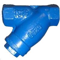 YS3016D025 фильтр сетчатый чугунный резьбовой (Ду25 Ру16 G1" сетка нерж.ст.0,8мм)