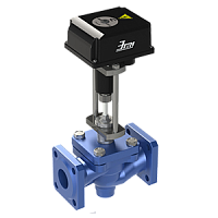 КЗР-65/64,5-Б (25ч945нж) клапан запорно-регулирующий с исполнительным механизмом