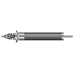 ЭСК-10616/4 pH-электрод стеклянный лабораторный комбинированный с ножевым устройством (0...12pH; pH=4,0; Ei=0мВ) (К80.10 - разъем BNC+штепсель ШП 4-2, кабель 800мм)